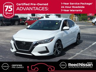 Certified 2021 Nissan Sentra SV image 1