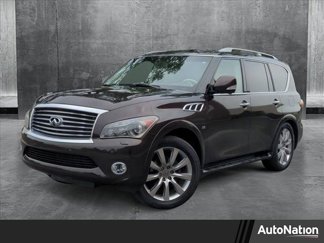 Used 2014 INFINITI QX80 4WD w/ Deluxe Touring Package image 1