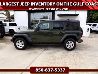 Used 2022 Jeep Wrangler Unlimited Sport image 1