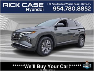 Certified 2022 Hyundai Tucson Blue image 1