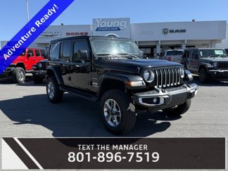 Used 2022 Jeep Wrangler Unlimited Sahara w/ Cold Weather Group image 1