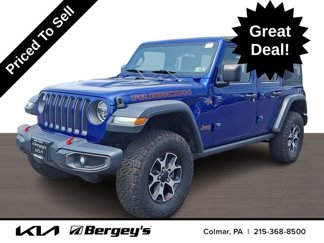 Used 2020 Jeep Wrangler Unlimited Rubicon w/ LED Lighting Group image 1