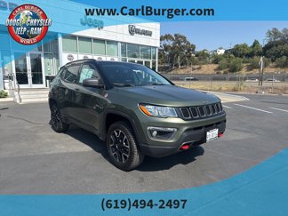 Used 2021 Jeep Compass Trailhawk w/ Sun and Sound Group image 1