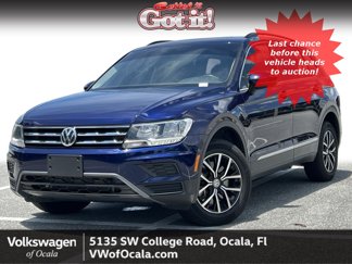 Certified 2021 Volkswagen Tiguan SE w/ Panoramic Sunroof Package image 1