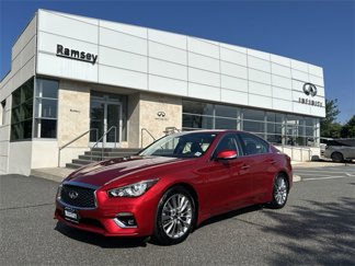 Certified 2021 INFINITI Q50 Luxe w/ Cargo Package image 1
