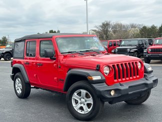 Used 2022 Jeep Wrangler Unlimited Sport image 1