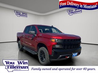 Used 2021 Chevrolet Silverado 1500 Custom Trail Boss w/ LPO, Dark Essentials Package image 1