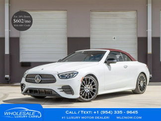 Used 2022 Mercedes-Benz E 450 Cabriolet image 1