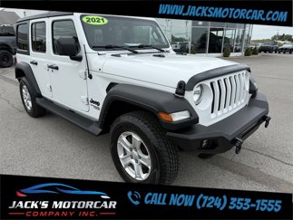 Used 2021 Jeep Wrangler Unlimited Sport image 1