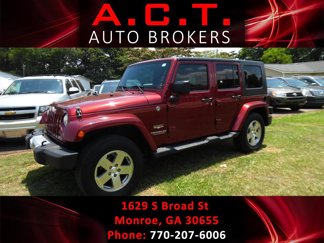 Used 2009 Jeep Wrangler Unlimited Sahara w/ Mopar Leather Group image 1