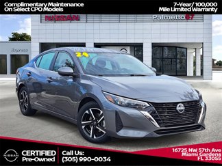 Certified 2024 Nissan Sentra SV image 1