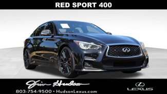 Used 2018 INFINITI Q50 Red Sport 400 w/ Sensory Package (Sport) image 1
