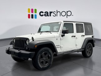 Used 2017 Jeep Wrangler Unlimited Sport w/ Quick Order Package 24S image 1