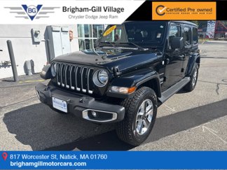 Certified 2022 Jeep Wrangler Unlimited Sahara w/ Cold Weather Group image 1