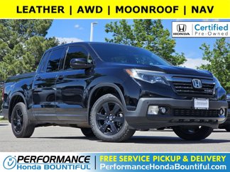 Certified 2019 Honda Ridgeline Black Edition image 1