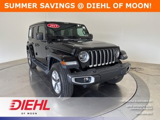 Certified 2019 Jeep Wrangler Unlimited Sahara w/ Cold Weather Group image 1