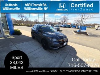 Certified 2022 Honda HR-V Sport image 1