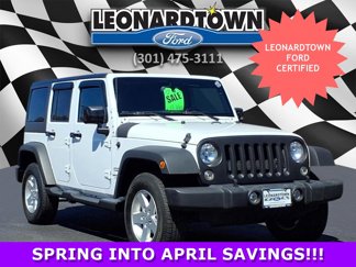 Used 2017 Jeep Wrangler Unlimited Sport w/ Quick Order Package 24S image 1
