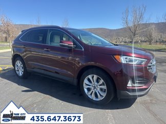 Used 2021 Ford Edge Titanium w/ Class II Trailer Tow Package image 1