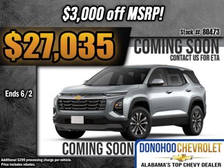 New 2025 Chevrolet Equinox LT image 1