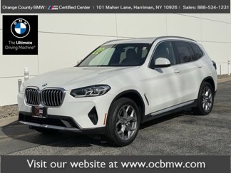 Certified 2022 BMW X3 xDrive30i w/ Convenience Package image 1