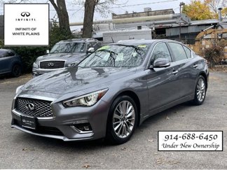 Certified 2022 INFINITI Q50 Luxe w/ Cargo Package image 1