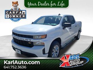 Used 2021 Chevrolet Silverado 1500 Custom image 1
