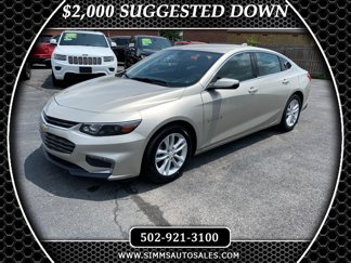 Used 2016 Chevrolet Malibu LT image 1