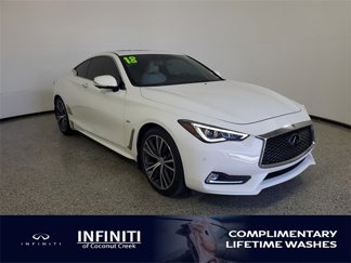 Used 2018 INFINITI Q60 2.0t w/ Sensory Package 2.0T Luxe 360° Tour