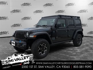 Used 2022 Jeep Wrangler Unlimited Rubicon 4xe w/ Steel Bumper Group image 1