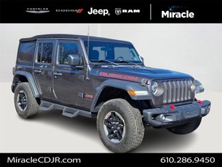 Certified 2018 Jeep Wrangler Unlimited Rubicon w/ Steel Bumper Group image 1