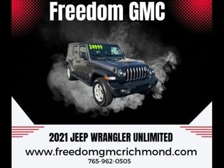 Used 2021 Jeep Wrangler Unlimited Sport image 1