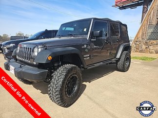Certified 2018 Jeep Wrangler Unlimited Sport S image 1