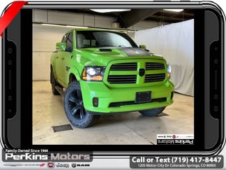 Used 2017 RAM 1500 Sport w/ Sublime Green Sport Package image 1