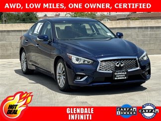 Certified 2022 INFINITI Q50 Luxe w/ Cargo Package image 1