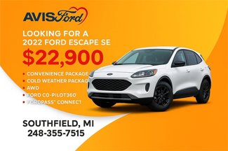Used 2022 Ford Escape SE w/ Convenience Package image 1