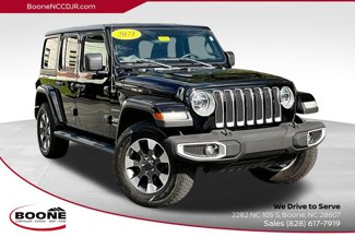 Used 2021 Jeep Wrangler Unlimited Sahara w/ LED Lighting Group image 1
