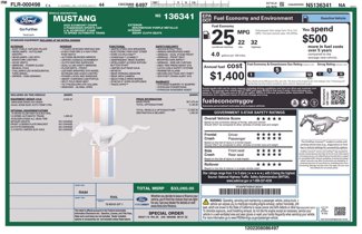 Used 2022 Ford Mustang Coupe w/ Equipment Group 101A image 1