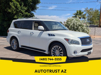 Used 2012 INFINITI QX56 4WD w/ Deluxe Touring Pkg image 1