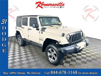 Used 2017 Jeep Wrangler Unlimited Sahara w/ Max Tow Package image 1