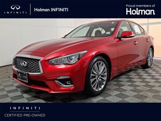 Certified 2022 INFINITI Q50 Luxe w/ Cargo Package image 1