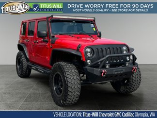 Used 2016 Jeep Wrangler Unlimited Sahara w/ Max Tow Package image 1