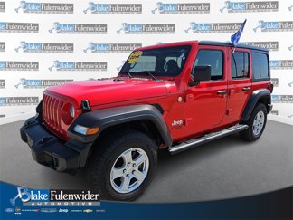 Certified 2018 Jeep Wrangler Unlimited Sport S image 1