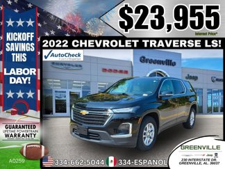 Used 2022 Chevrolet Traverse LS image 1