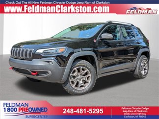 Used 2021 Jeep Cherokee Trailhawk image 1