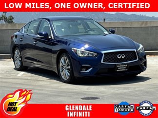 Certified 2022 INFINITI Q50 Luxe w/ Cargo Package image 1