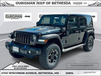 Certified 2022 Jeep Wrangler Unlimited Rubicon 4xe w/ Cold Weather Group image 1