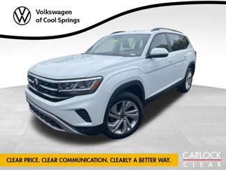 Used 2021 Volkswagen Atlas SE w/ Panoramic Sunroof Package image 1