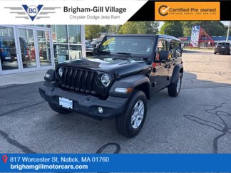 Certified 2022 Jeep Wrangler Unlimited Sport w/ Sun And Sound Package image 1