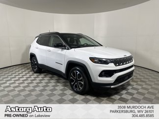 Certified 2022 Jeep Compass Limited w/ Sun and Sound Group image 1